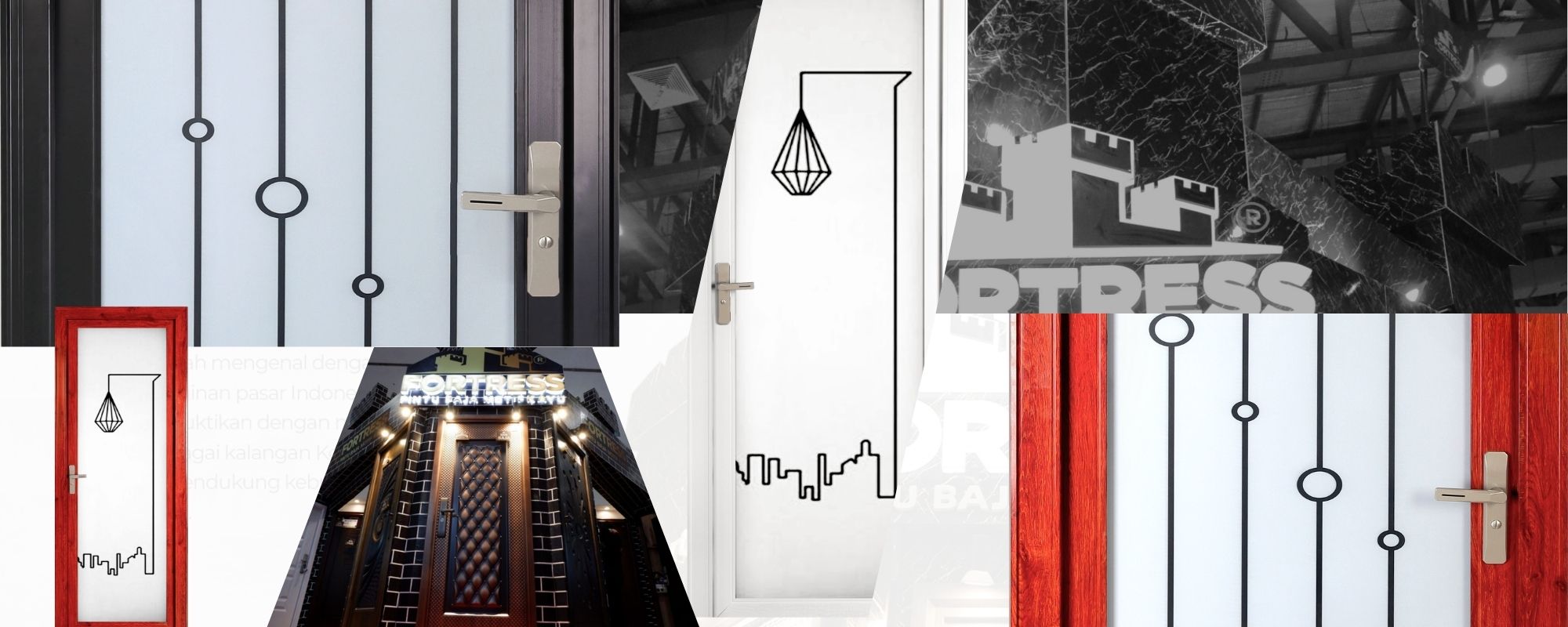 Ini Dia 3 Pintu Kamar Mandi Mewah dan Modern Merk Fortress Aluminos