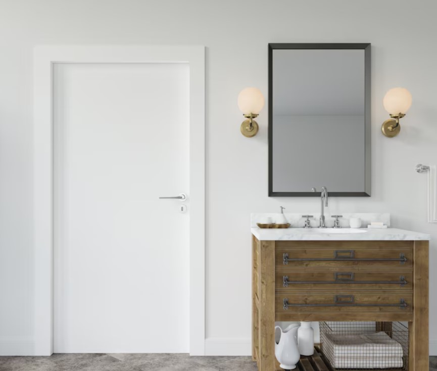 Pintu Kamar Mandi Ukuran 60X80 Bahan Aluminium Cocok Digunakan