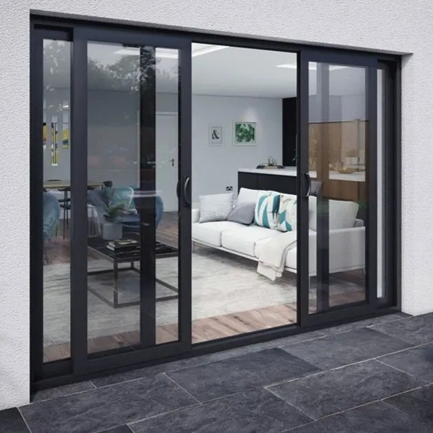 Desain Pintu Sliding Aluminium 2 daun