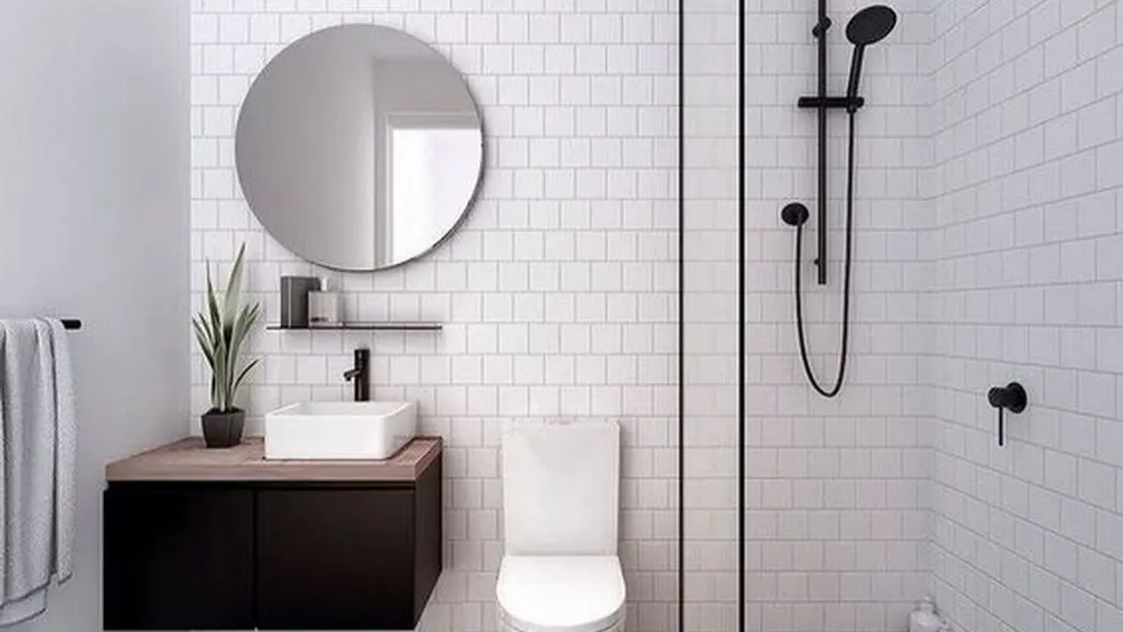 Contoh Kamar Mandi Minimalis Modern Ukuran Kecil Tapi Cantik