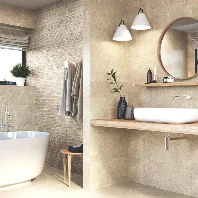 desain kamar mandi industrial dengan bethub