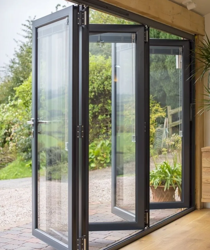 model pintu aluminium lipat mewah