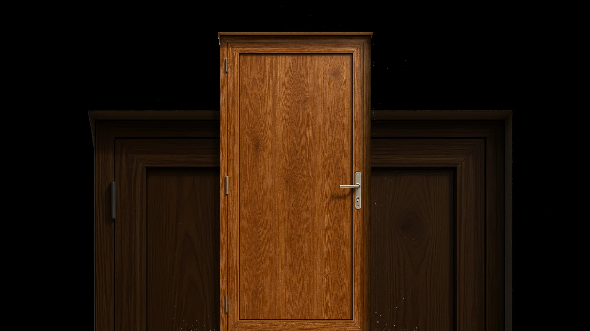 Inspirasi Pintu Aluminium Motif Kayu yang Alami dan Bagus