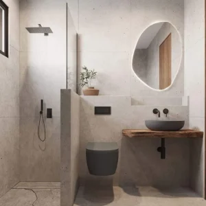 Desain Kamar Mandi 2x2 Natural