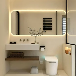 Desain Kamar Mandi Mewah Futuristik