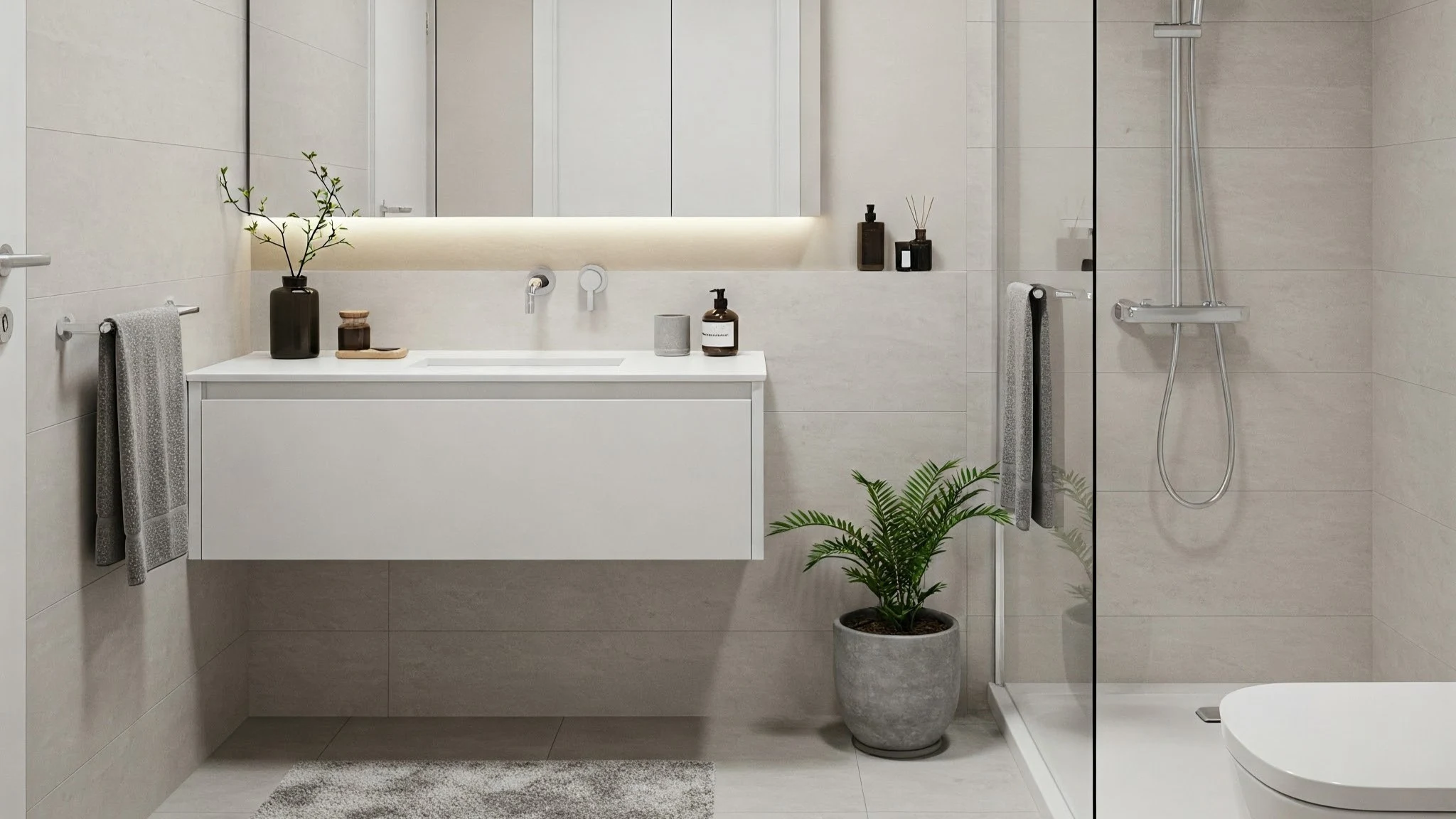 Terbaik! Ide Kamar Mandi Minimalis Sederhana Murah yang Bagus