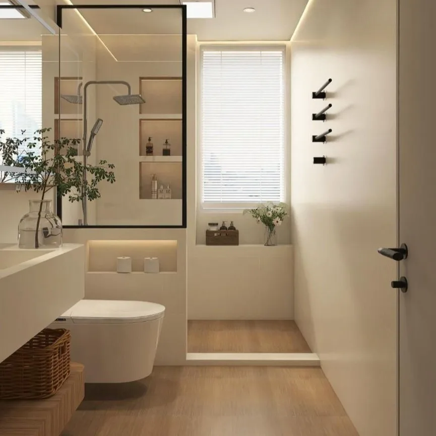 Desain Toilet WC Duduk Natural