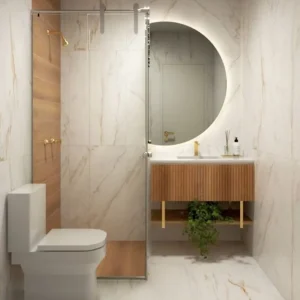 Kamar Mandi 2x2 Tampak Luas