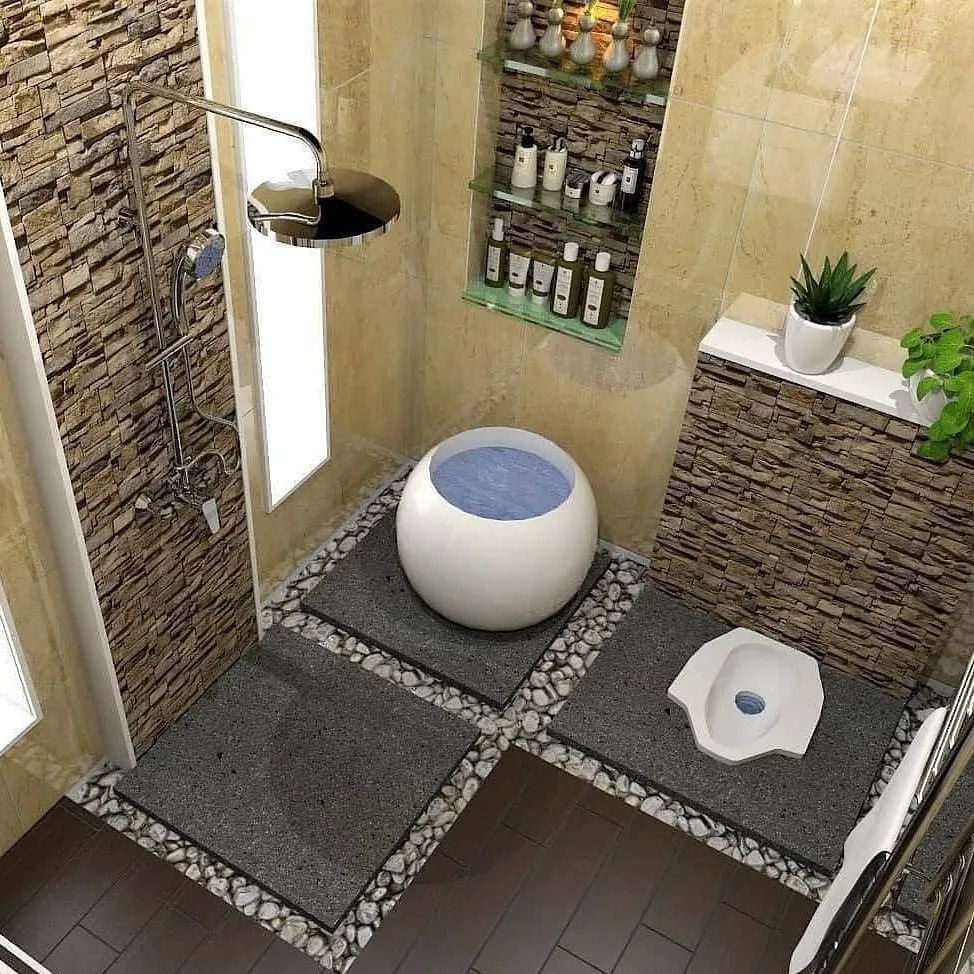 Kamar Mandi WC Jongkok Estetik