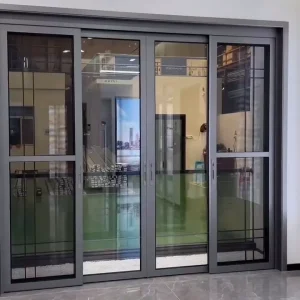 Model Pintu Frame Hitam Doff Minimalis