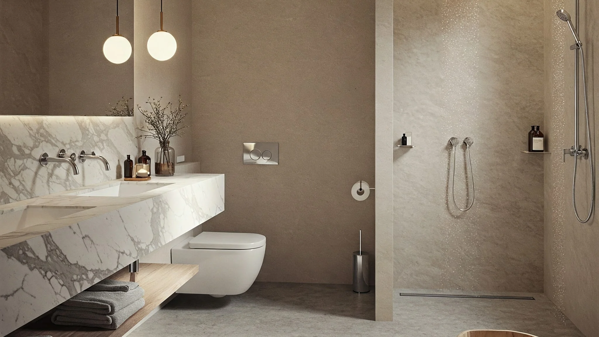 Ide Kamar Mandi Mewah Minimalis Paling Recommended