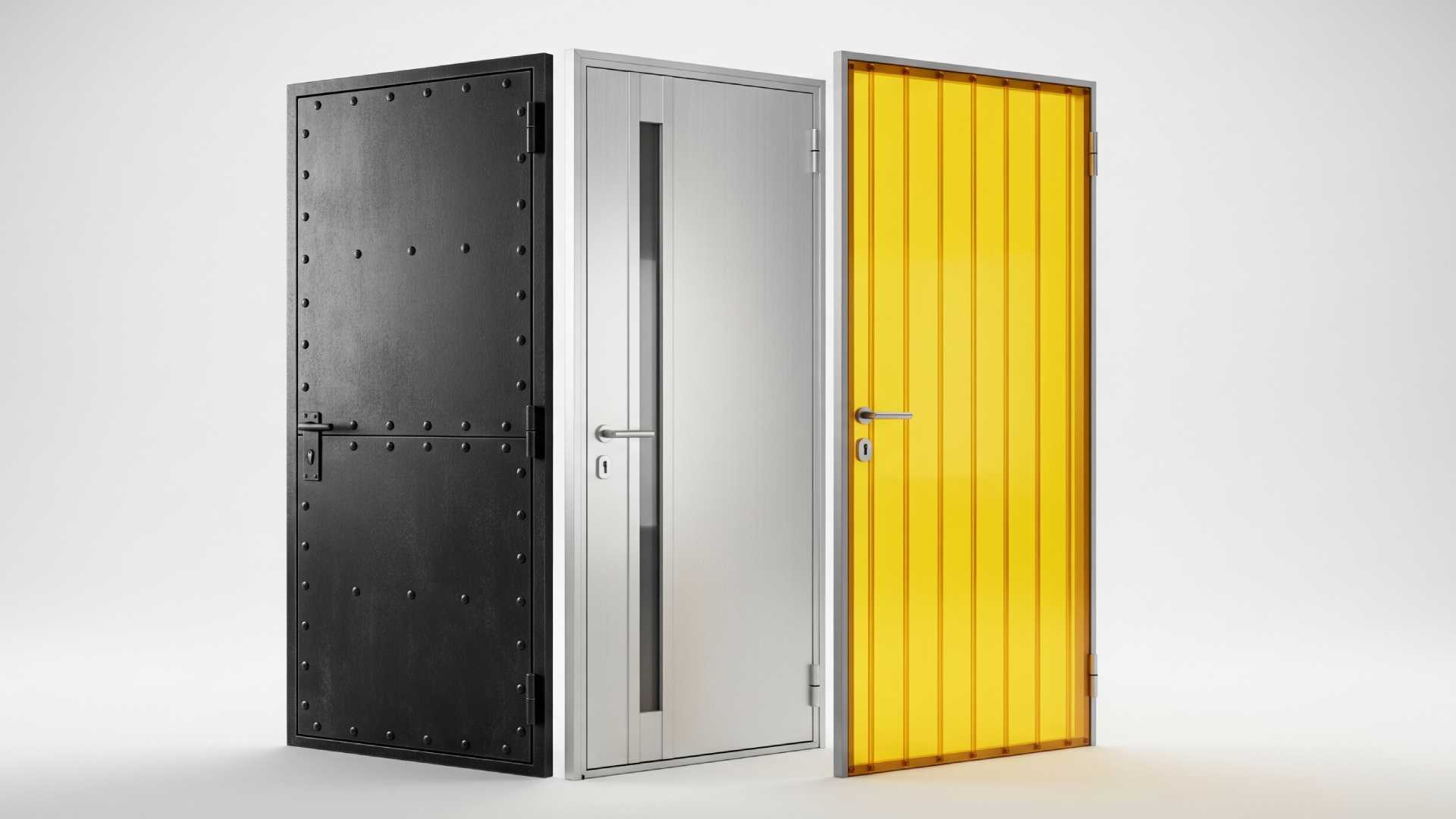 Pintu Rumah Modern 1 Daun Umumnya Bermaterial Apa? Kenali jenisnya!