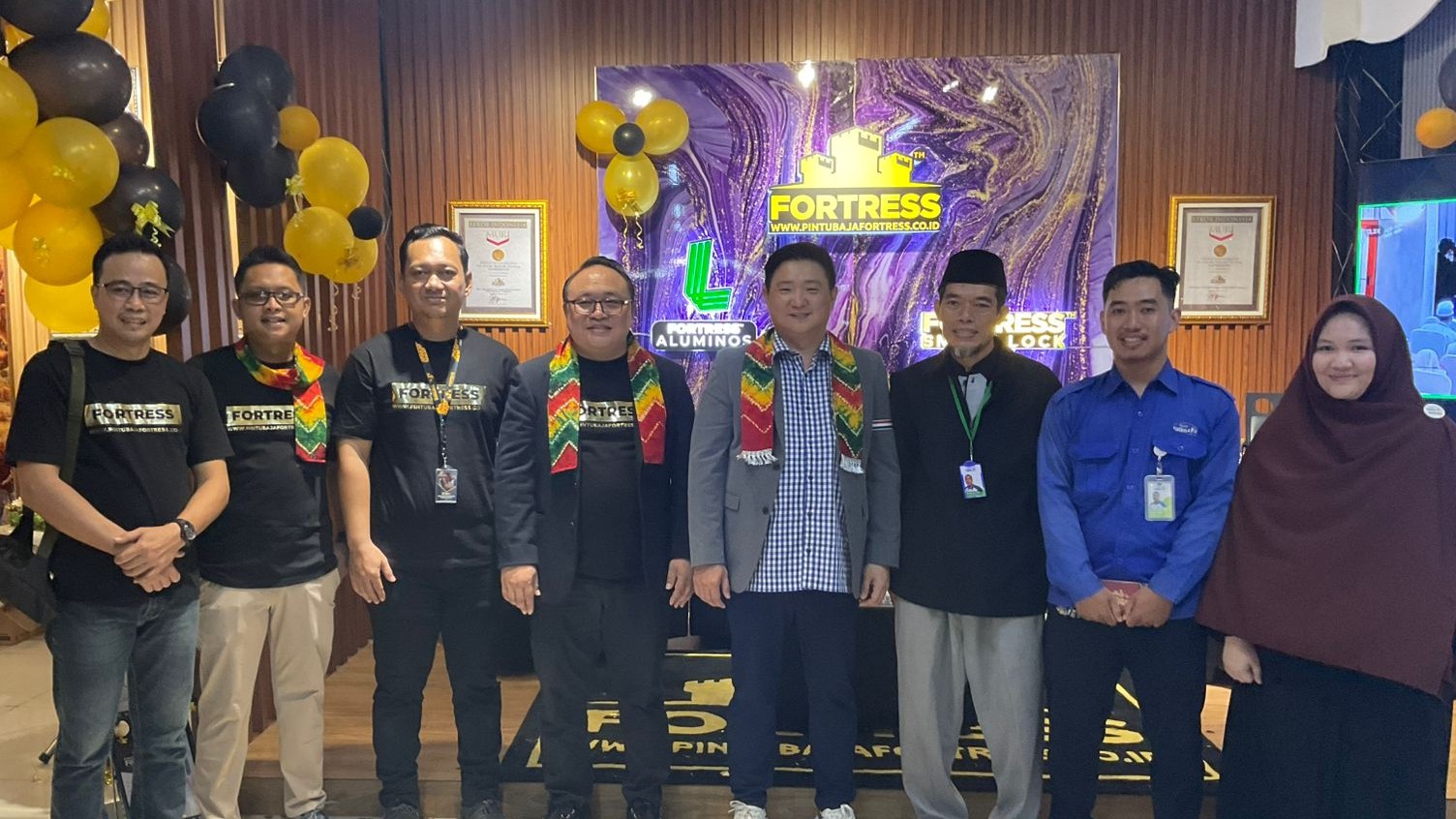 Fortress Aluminos Buka Cabang ke-16 di Banjarmasin: Solusi Pintu Aluminium Berkualitas