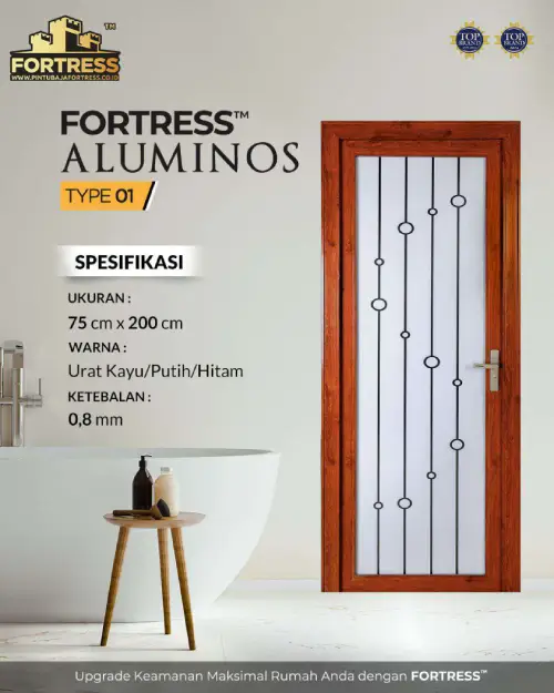 FORTRESS Aluminos Type 1 Coklat