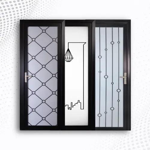 Pintu Minimalis Modern Warna Hitam