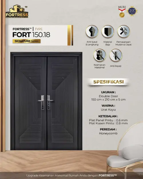 Pintu Baja Fortress Fort 150.18