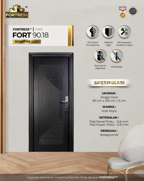 pintu baja fortress fort 90.18