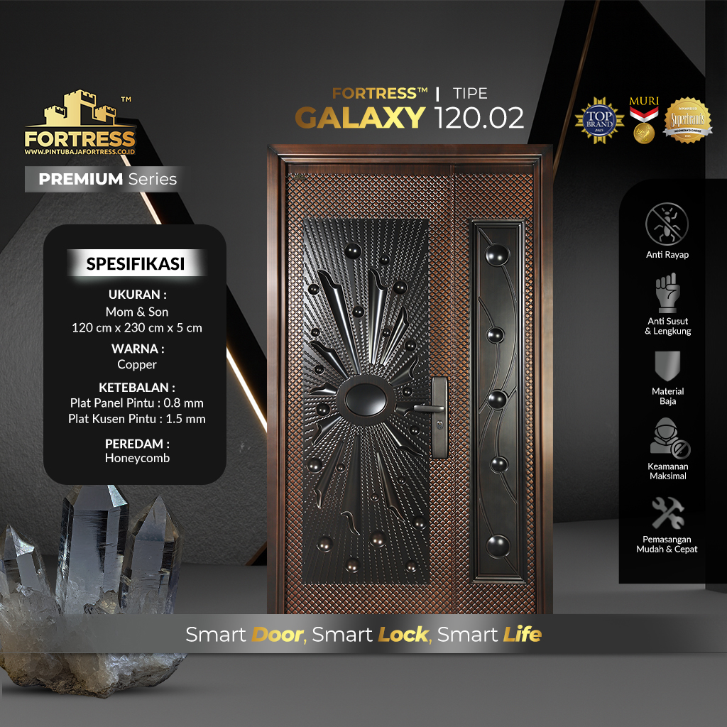 Pintu Baja Fortress Galaxy 120.02