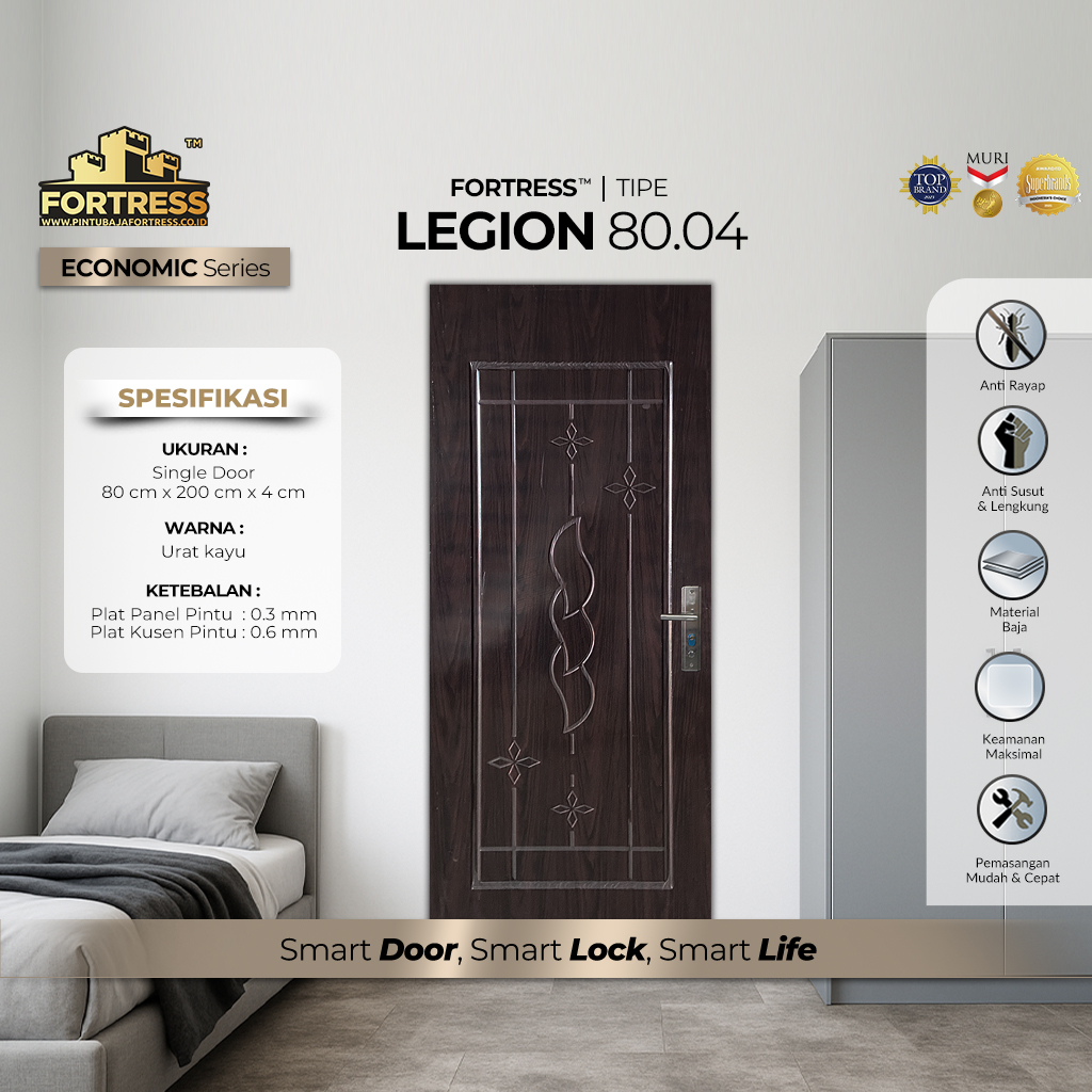 Pintu Baja Fortress Legion 80.04