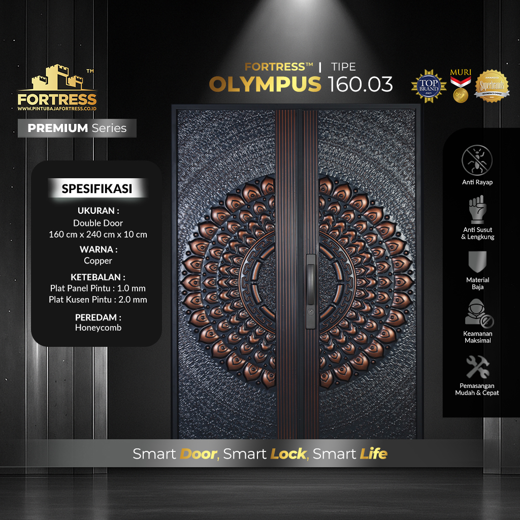 Pintu Baja Fortress Olympus 160.03