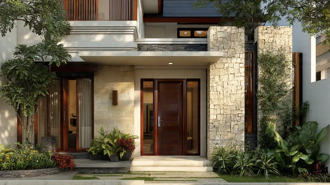 Inspirasi Model Pintu Rumah Mewah 1 Pintu yang Sedang Tren dan Banyak Dicari