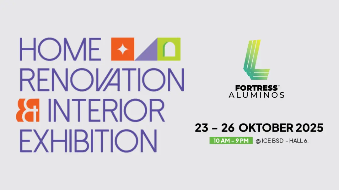Fortress Aluminos Hadir di HOMEDEC 2025! Inovasi Pintu Aluminium Modern yang Wajib Kamu Coba!
