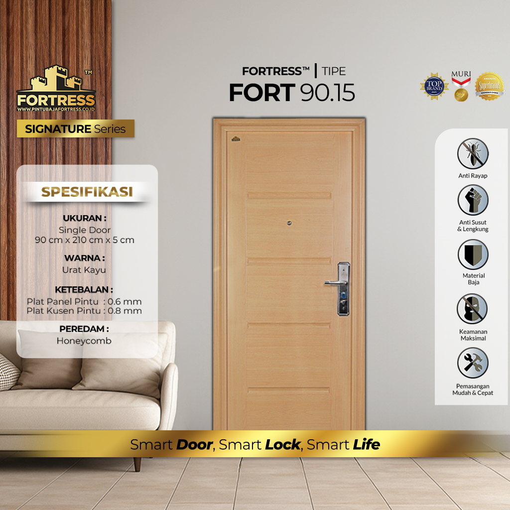 Pintu Baja Fortress Fort 90.15