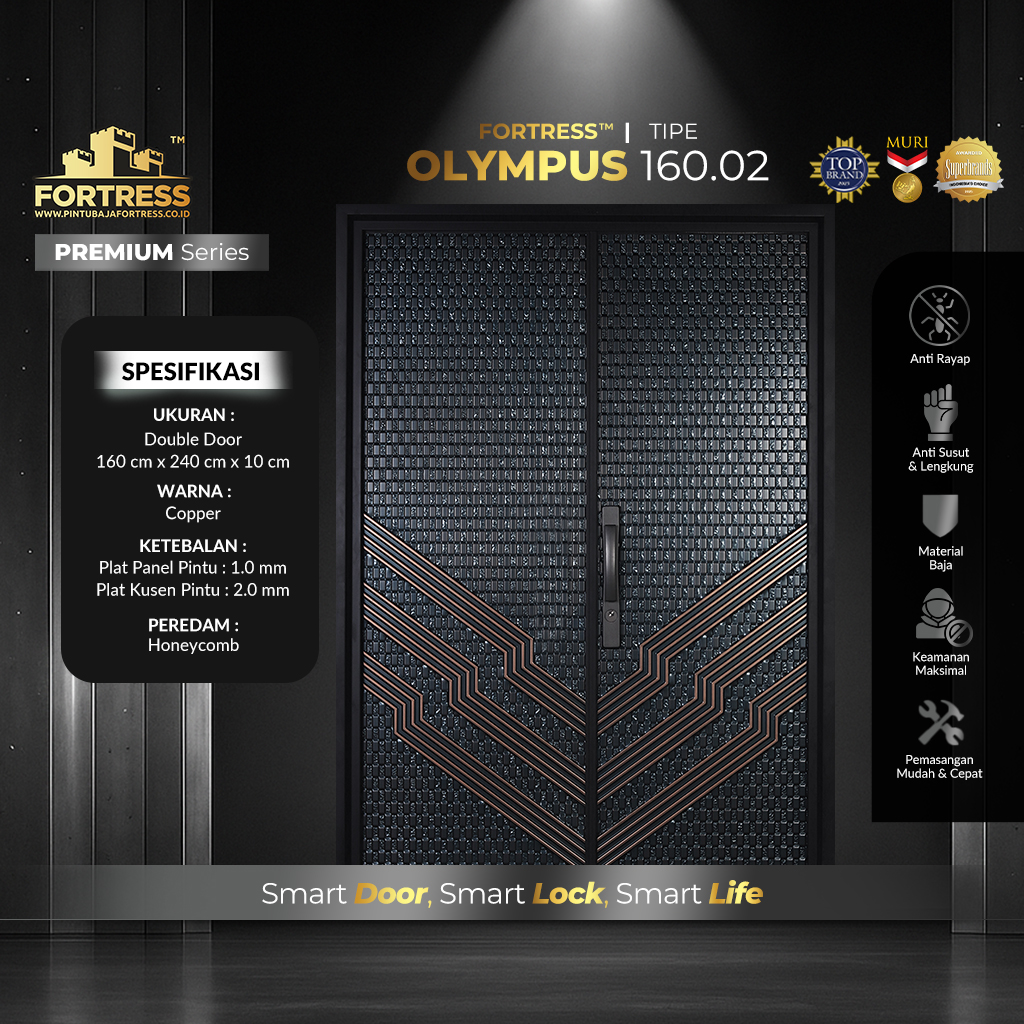 pintu baja fortress tipe olympus 160.02