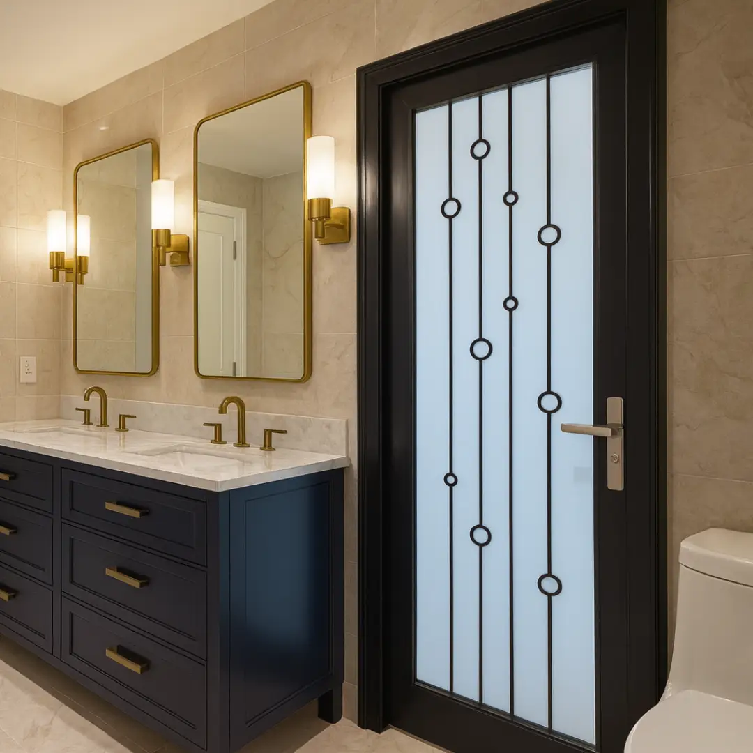 Pilihan Pintu Kamar Mandi Mewah Terbaru yang Cantik dan Estetik dari Fortress Aluminos