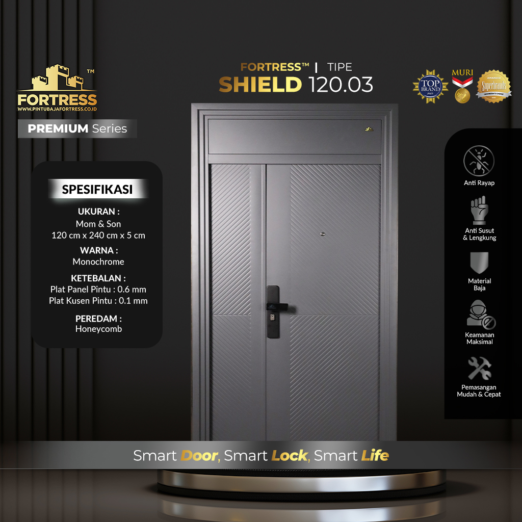 pintu baja Fortress tipe SHIELD 120.03