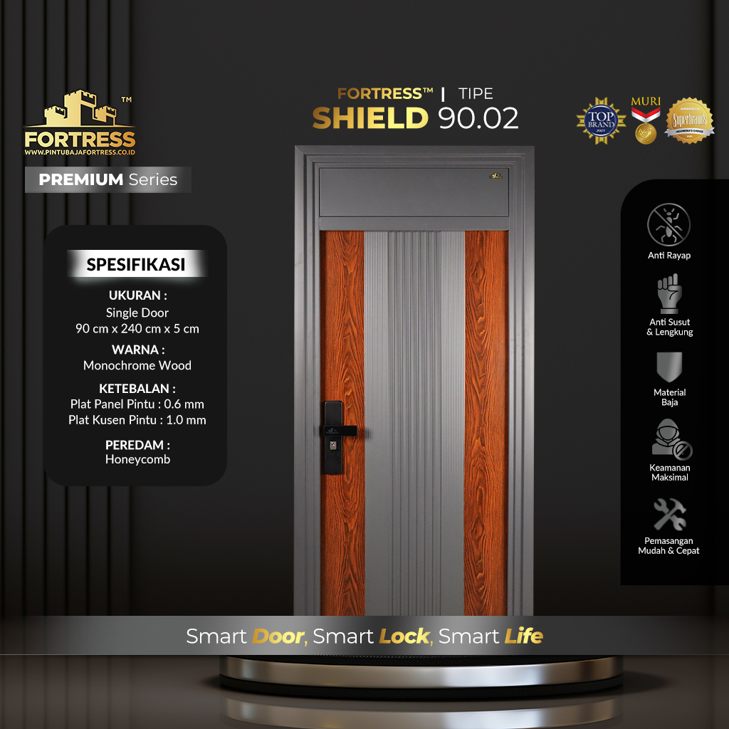 pintu baja fortress shield 90.02