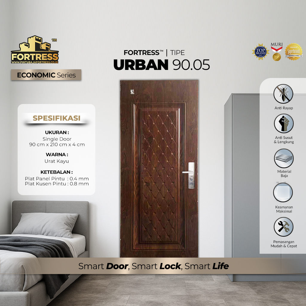 Pintu Baja Fortress Urban 90.05