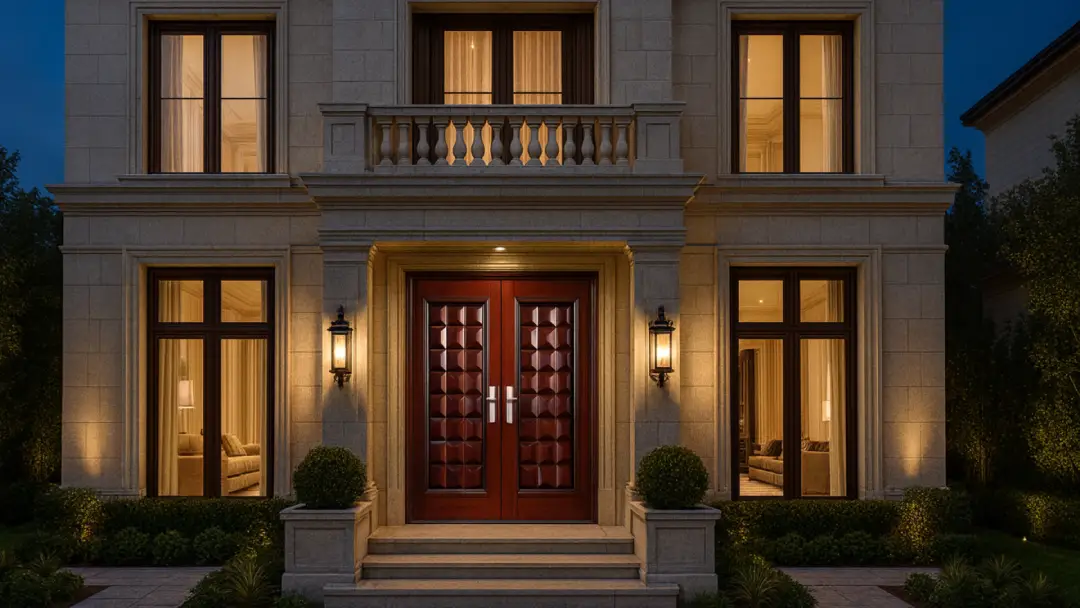 model pintu rumah mewah elegan