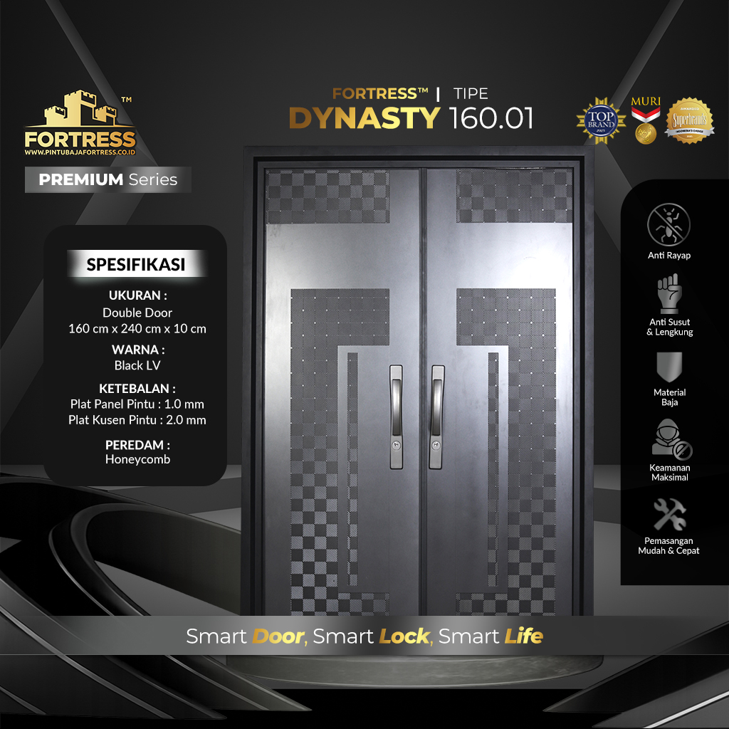 pintu baja fortress tipe dynasty 160.01