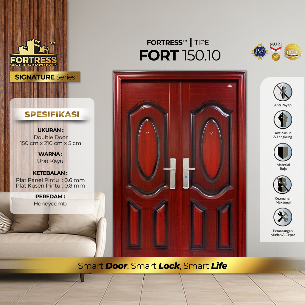 pintu baja fortress tipe fort 150.10