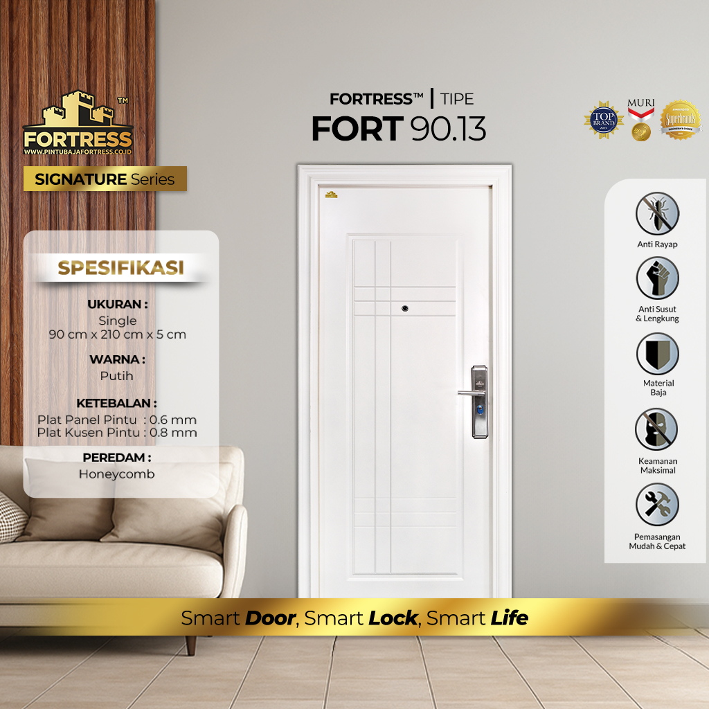 pintu baja fortress tipe fort 90.13