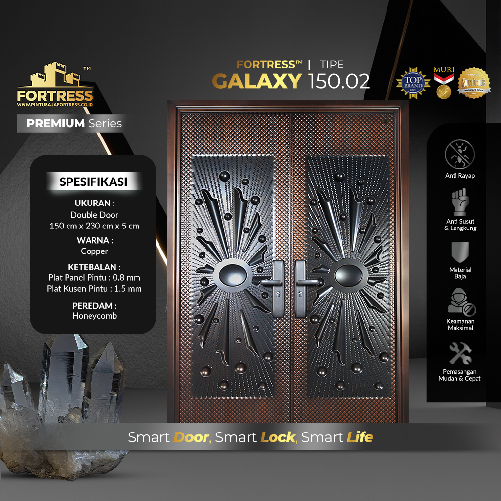pintu baja fortress galaxy 150.02