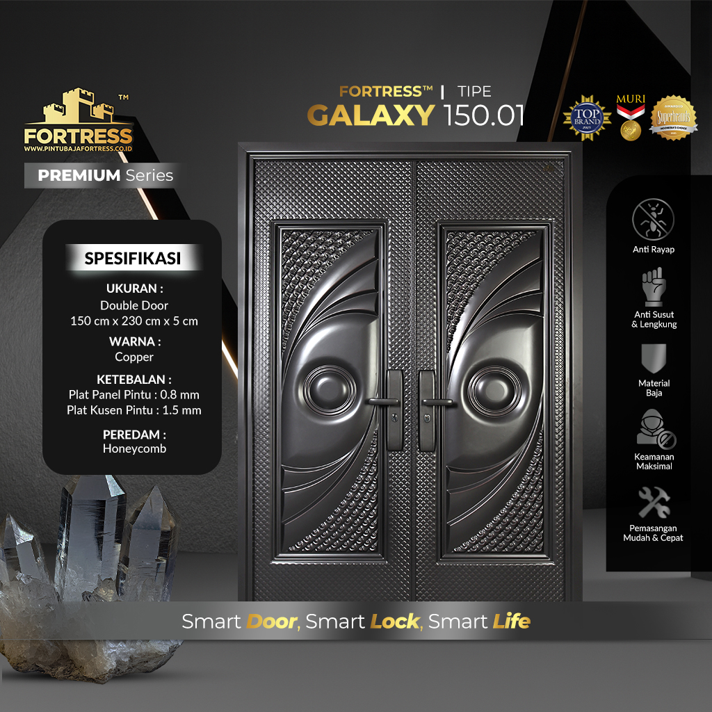 pintu baja fortress galaxy 150.01