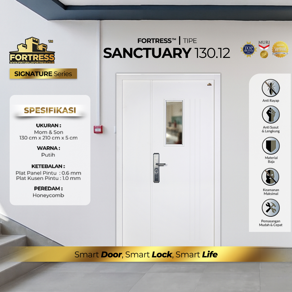 Pintu Baja Fortress Tipe Sanctuary 130.12