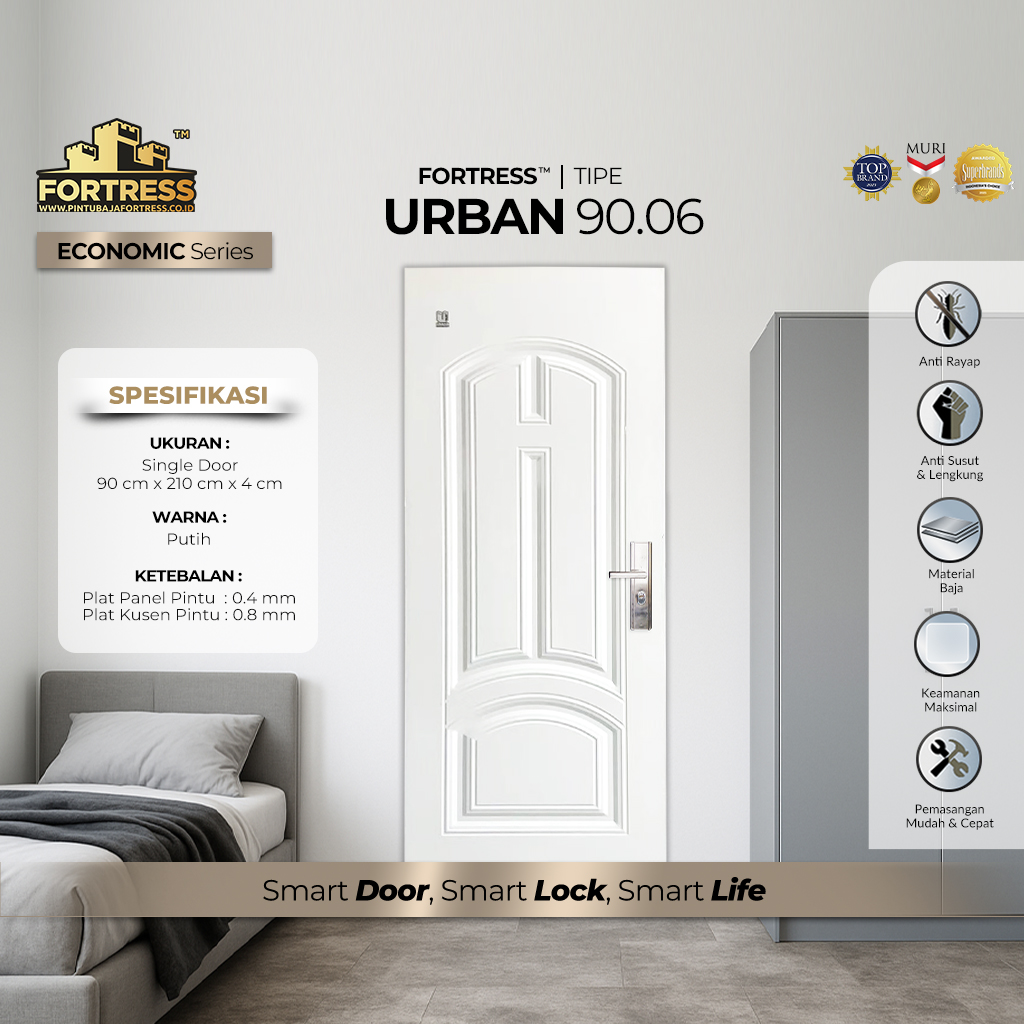 Pintu Baja Fortress Urban 90.06