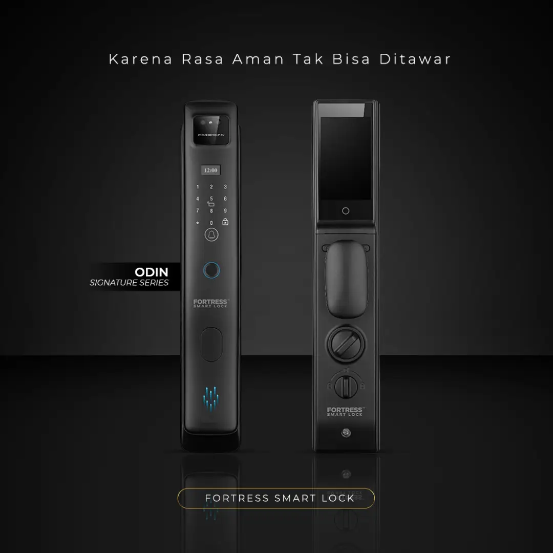 smart door lock fortress tipe odin