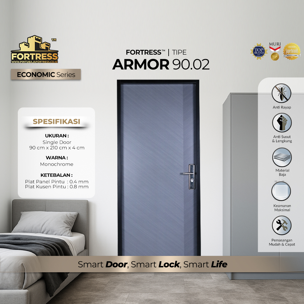 Pintu Baja Fortress Tipe Armor 90.02