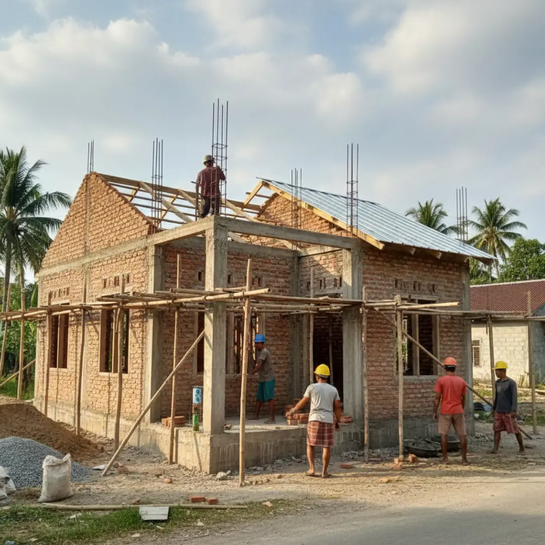 Bangun Rumah Ukuran 8x12