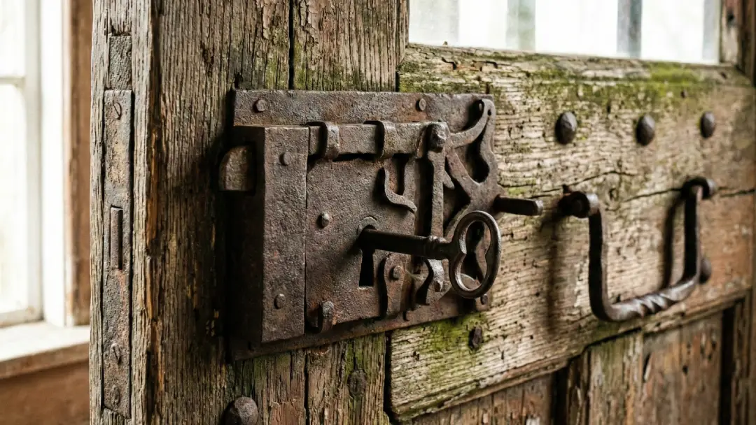 Kunci Pintu Kayu Jaman Dulu Bikin Rumah Terlihat Lebih Estetik, Serius!