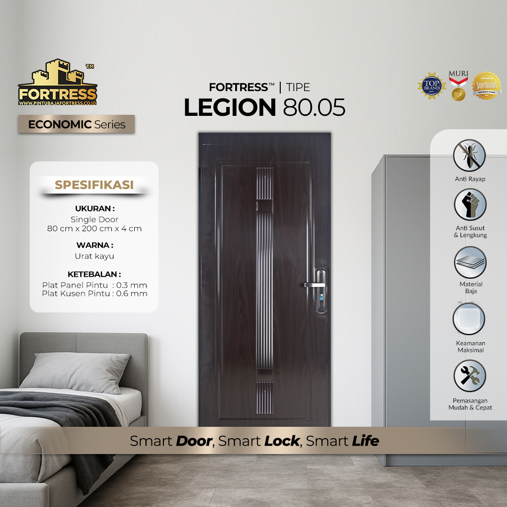 Pintu Baja Fortress Tipe Legion 80.05