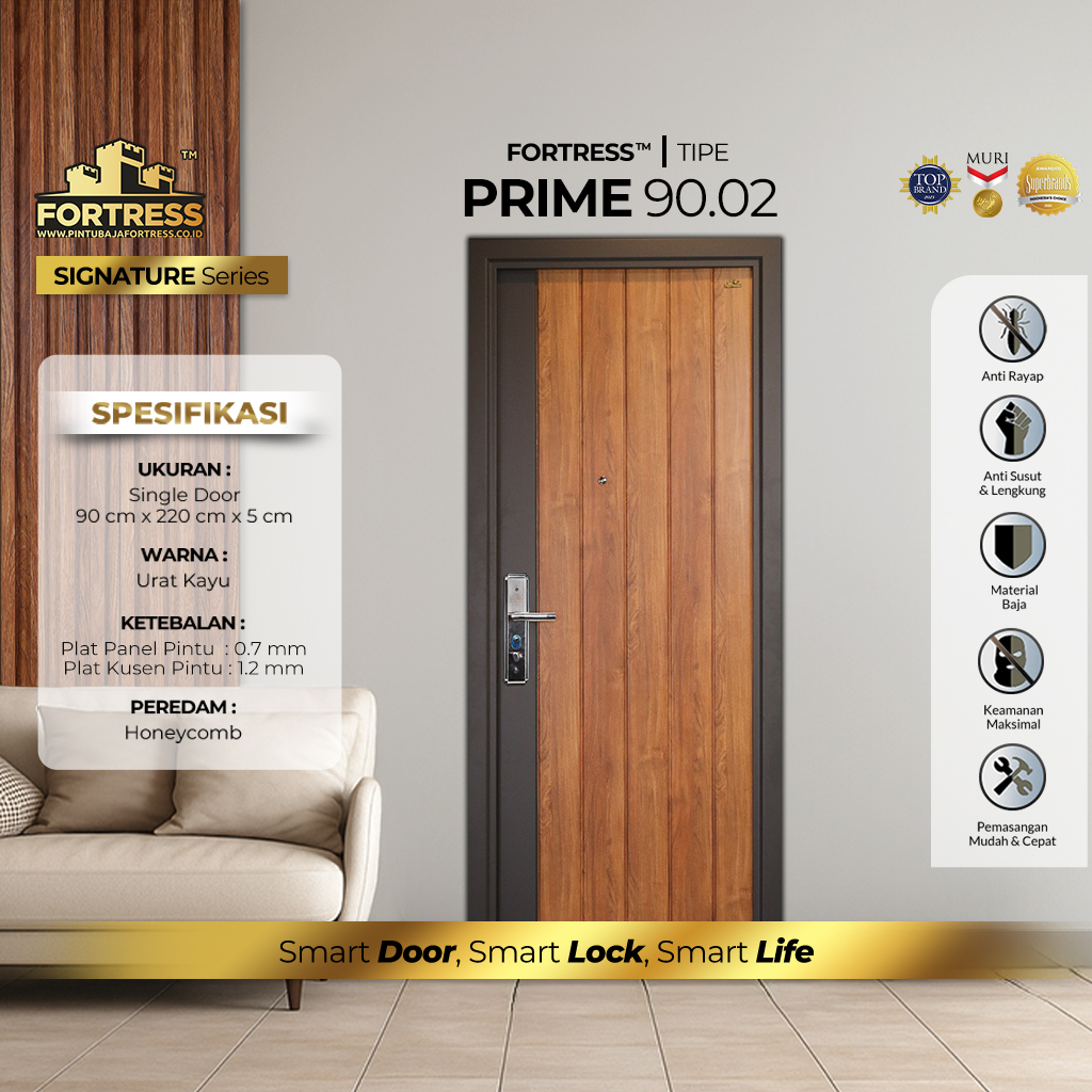 Pintu Baja Fortress Tipe Prime 90.02