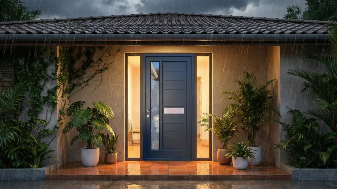 Model Pintu Depan Rumah Aluminium Ini Buat Rumah Jadi Pusat Perhatian!