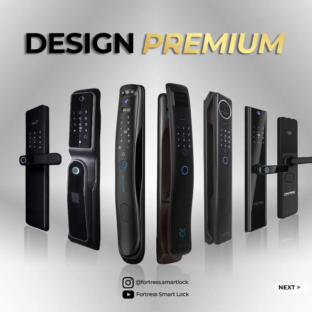 smart door lock fortress