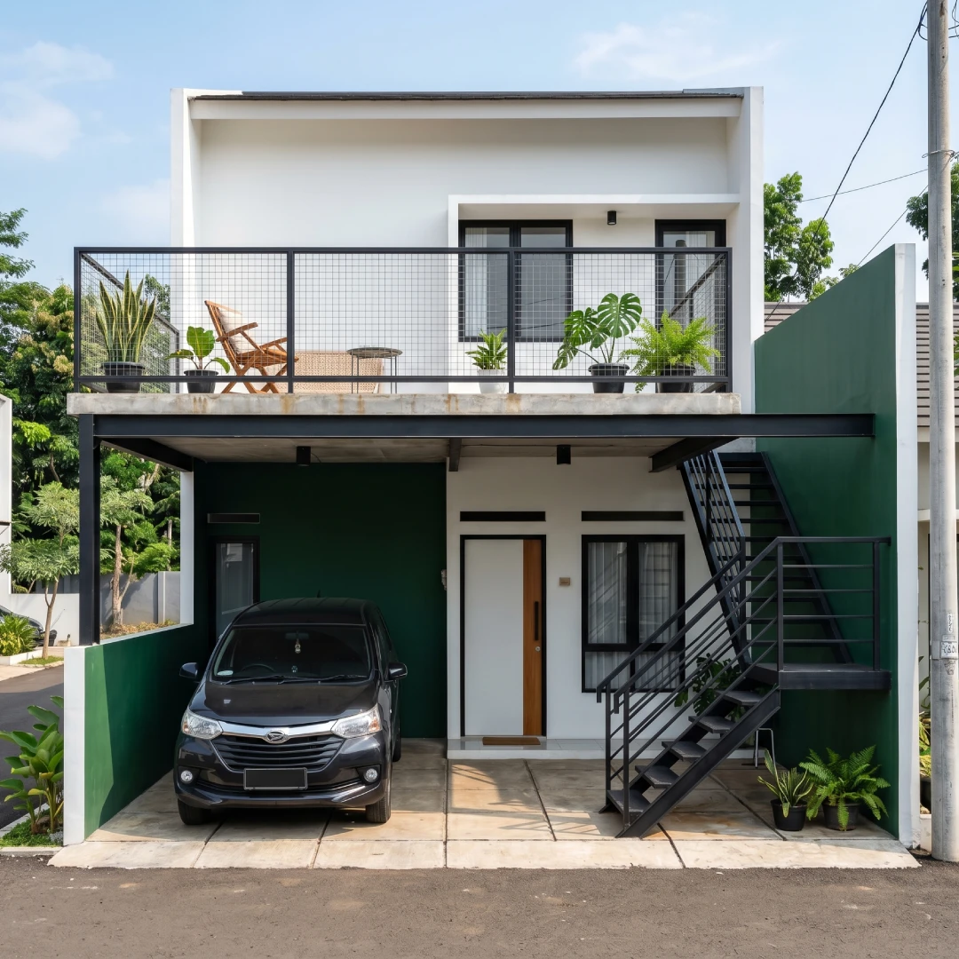 Rooftop Kanopi Estetik dan Modern