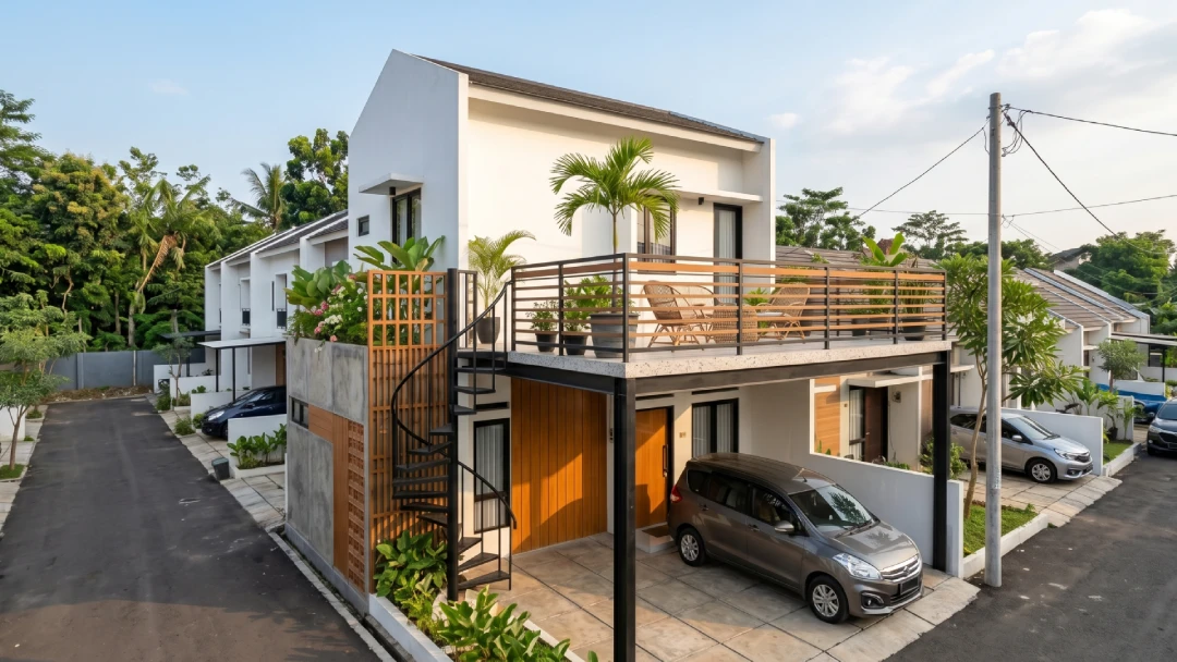 rooftop rumah subsidi